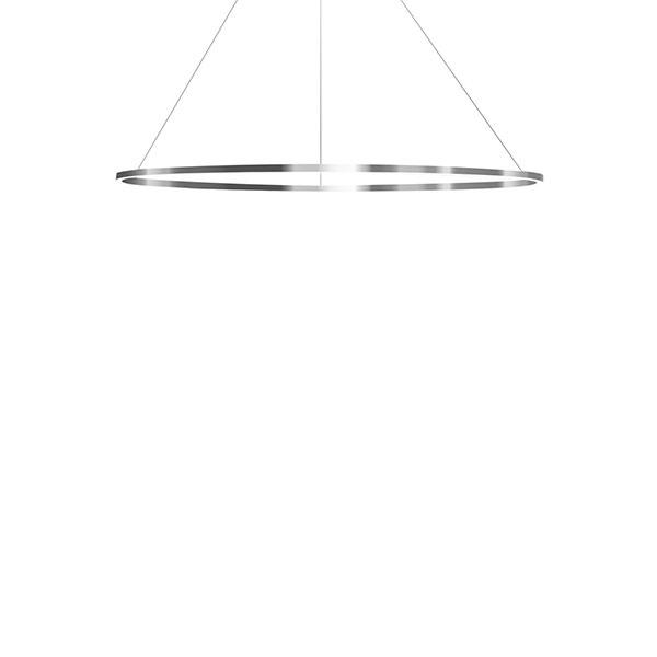 Nemo Ellisse Minor Pendel Oval Poleret Aluminium Hvid Downlight 2700k