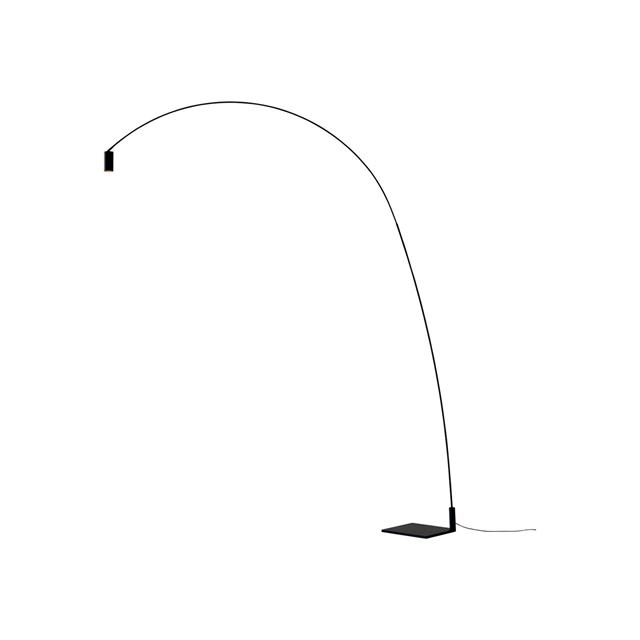 Nemo Fox Gulvlampe Sort