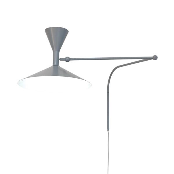 Nemo Lampe De Marseille Væglampe Mat Grå