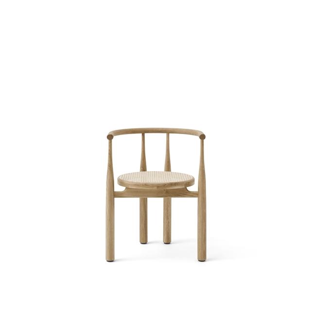 New Works Bukowski Spisebordsstol Egetræ Med French Cane