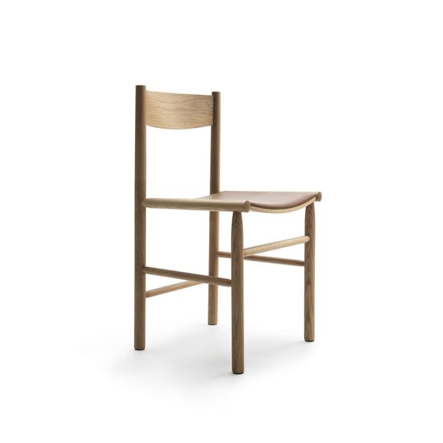 Nikari Linea Collection Akademia Spisebordsstol Lakeret Eg Elmosoft 33004 Læder