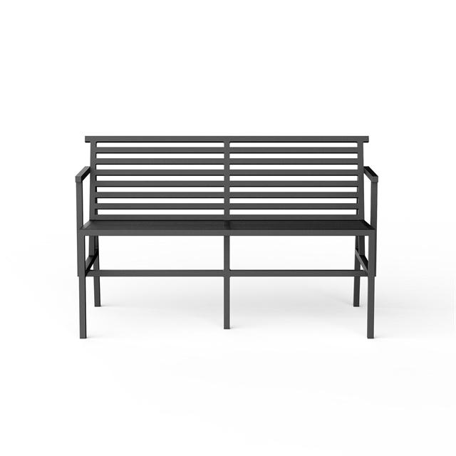 Nine 19 Outdoors Havebænk Sort