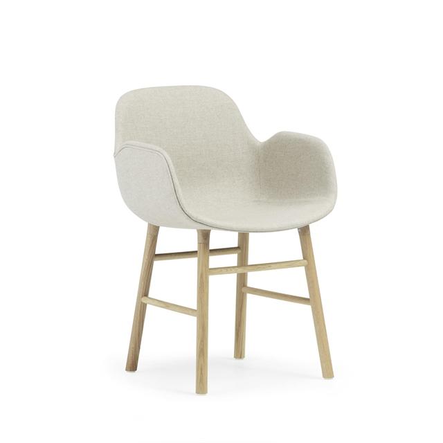 Normann Copenhagen Form Spisebordsstol Med Armlæn Eg Main Line Flax Mlf20