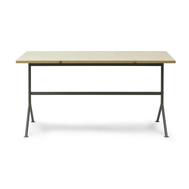Normann Copenhagen Kip Skrivebord Grå Fyrretræ