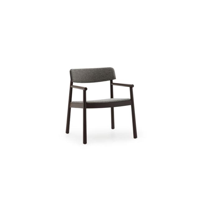 Normann Copenhagen Timb Lænestol Polstret Brun Hallingdal 368