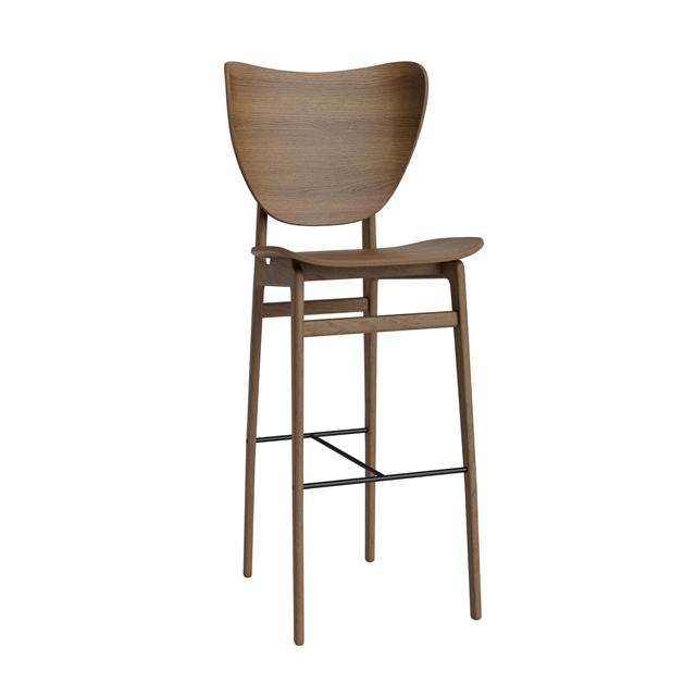 Norr11 Elephant Barstol H75 Cm Lys Røget Egetræ