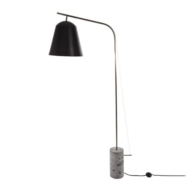 Norr11 Line Two Gulvlampe Sort