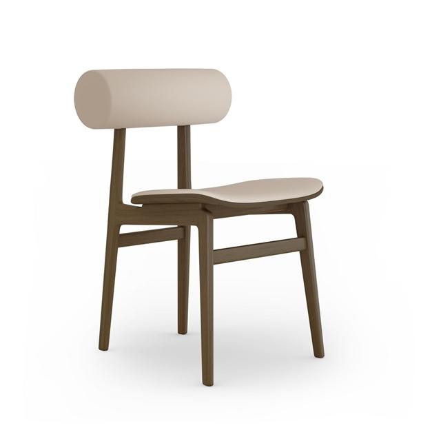 Norr11 Totem Spisebordsstol Polstret Light Smoked Terra Lime 20365