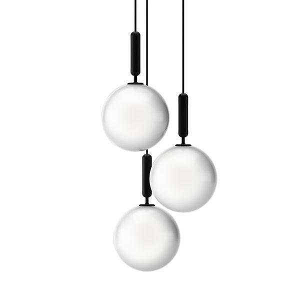 Nuura Miira   Pendel Stor Opal Hvid