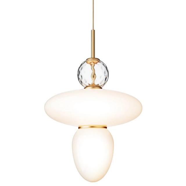 Nuura Rizzatto 43 Pendel Satin Messing Opal