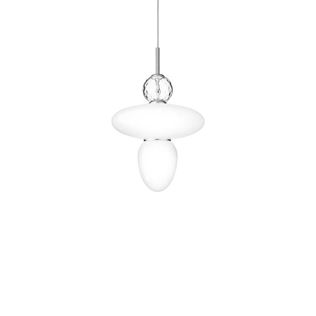 Nuura Rizzatto 43 Pendel Satin Sølv Opal