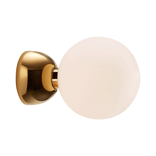 Parachilna Aballs Væg Loftlampe Mellem Guld