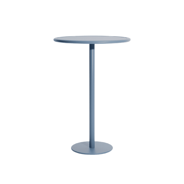 Petite Friture Week-end Højt Cafébord ø70 Blue Pigeon
