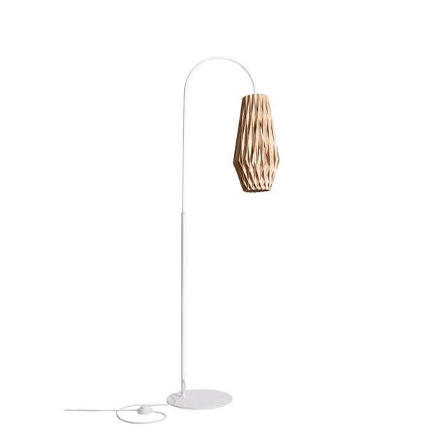 Pilke Signature 20 42 Gulvlampe Hvid Birk