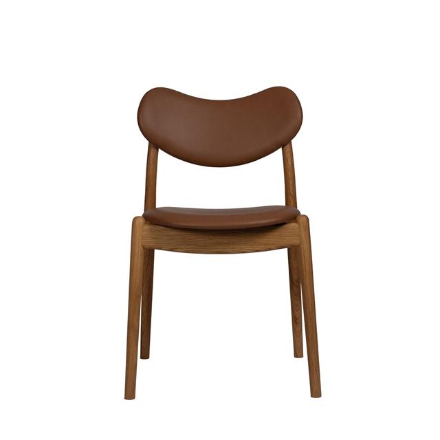 Ro Collection Hybrid Spisebordsstol Polstret Olieret Eg Calvados Læder