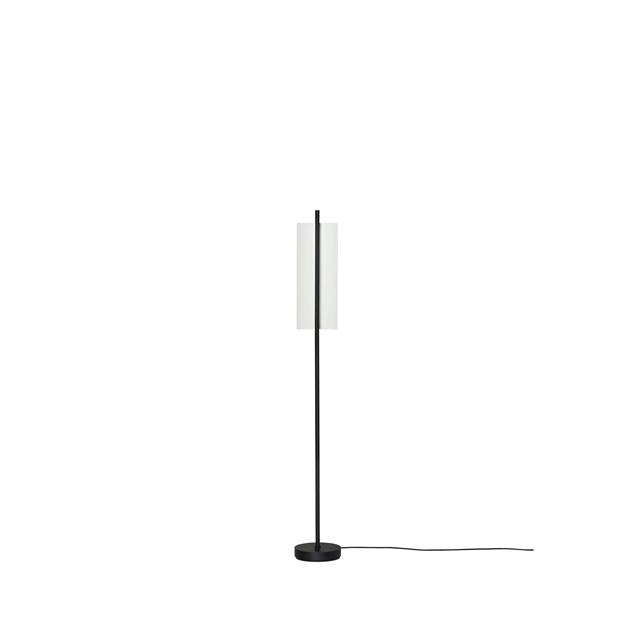 Santa   Cole Lámina 45 Gulvlampe Hvid Sort