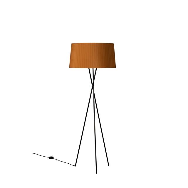 Santa   Cole Trípode G5 Gulvlampe Sennepsgul