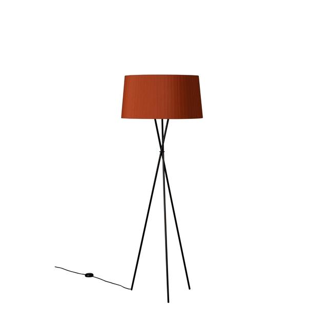 Santa   Cole Trípode G5 Gulvlampe Terracotta