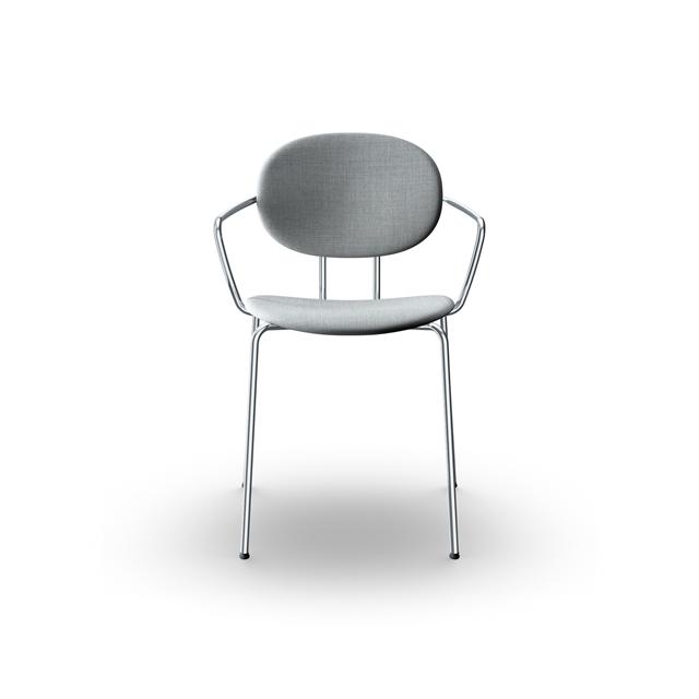 Sibast Furniture Piet Hein Spisebordsstol Krom Med Armlæn Remix 123