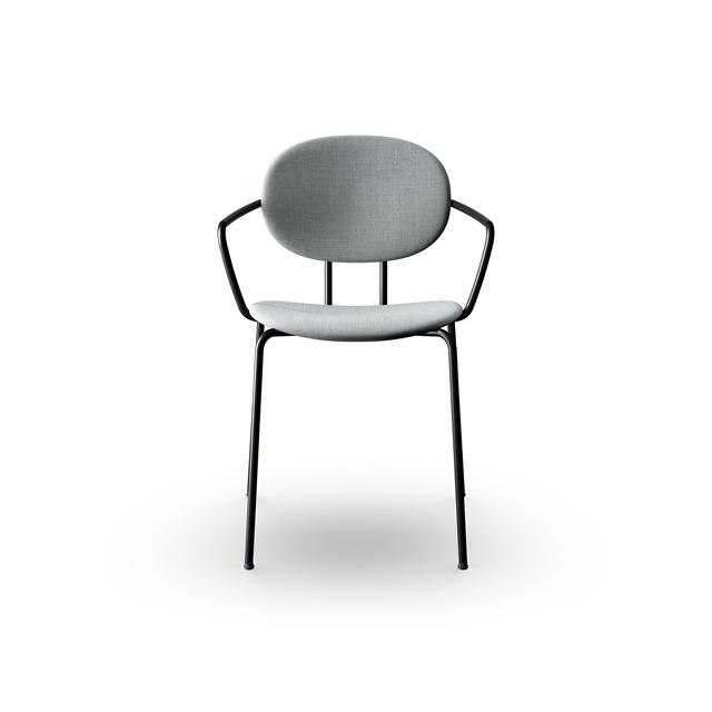 Sibast Furniture Piet Hein Spisebordsstol Sort Med Armlæn Remix 123