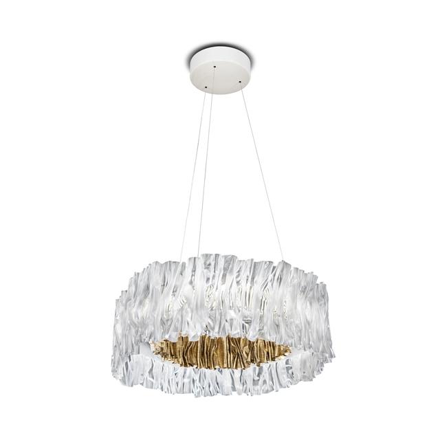 Slamp Accordéon Pendel Guld