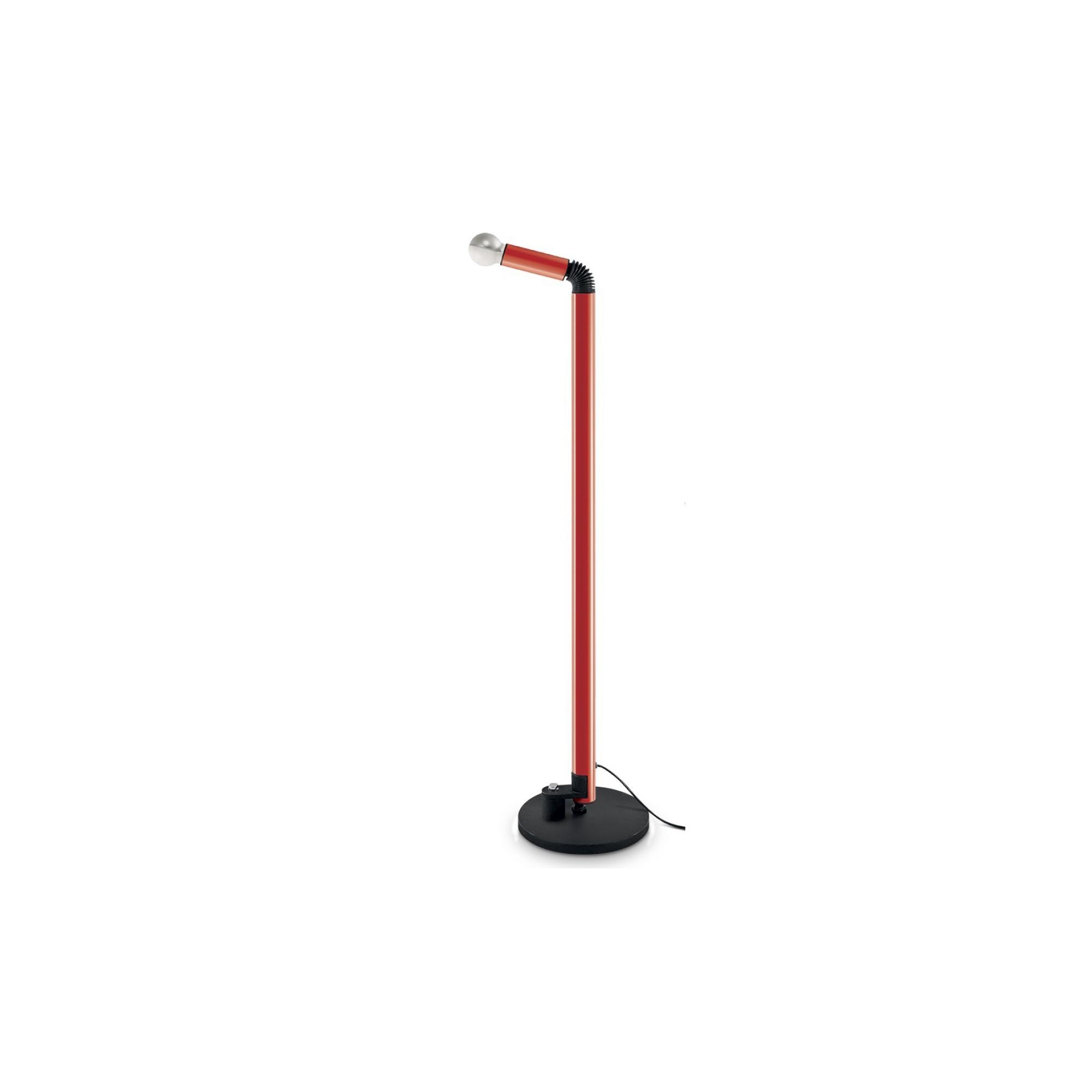 Stilnovo Periscopio Gulvlampe Lille Stor Rød