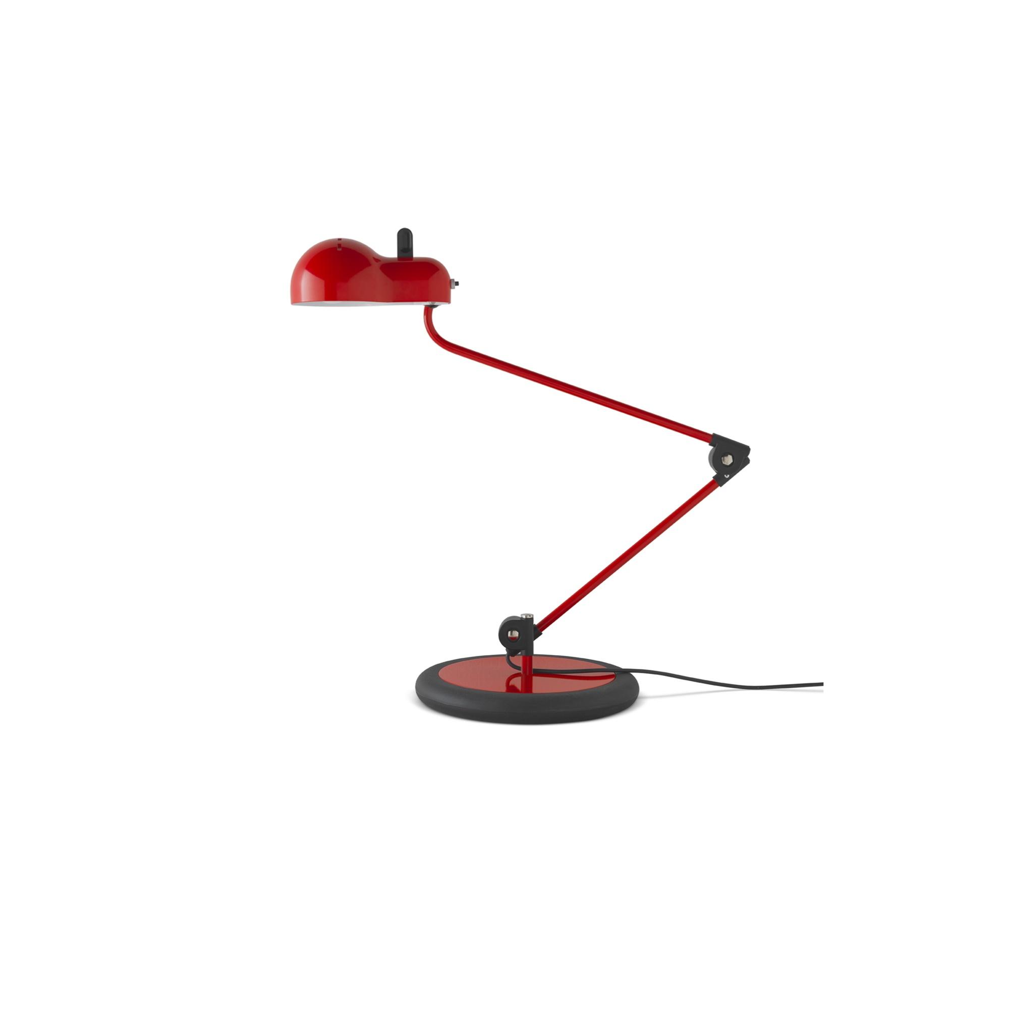Stilnovo Topo Lumetto Bordlampe Rød