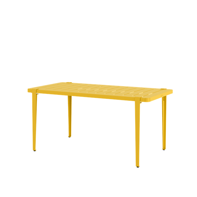 Tiptoe Midi Udendørs Bord 160   80 Cm Sun Yellow