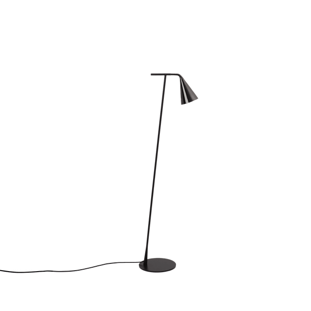 Tooy Gordon 561 61 Gulvlampe Mat Sort Sort Krom
