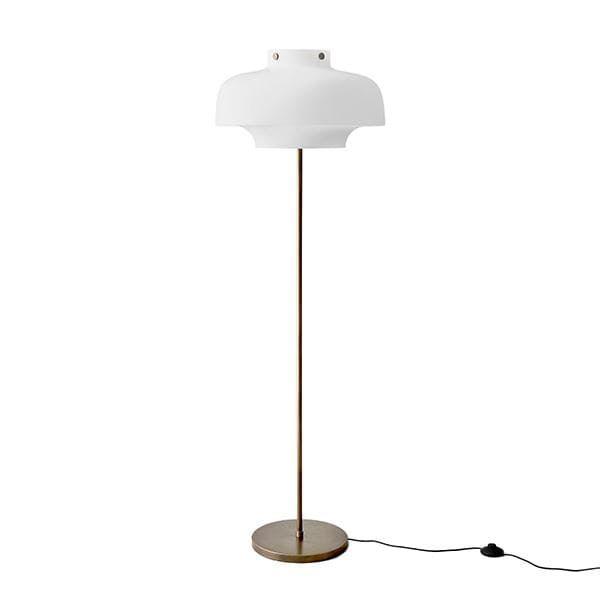 Tradition Copenhagen Sc14 Gulvlampe Opal Glas Messing