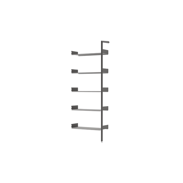 Tradition Rombe Bay If4 Shelves Ekstra Hylde Lakeret Valnød Antracit