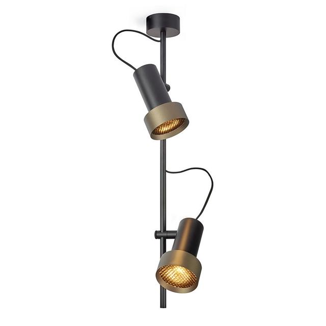 Trizo 21 2thirty-cv2 Honeycomb Loftlampe Sort Bronze Ring
