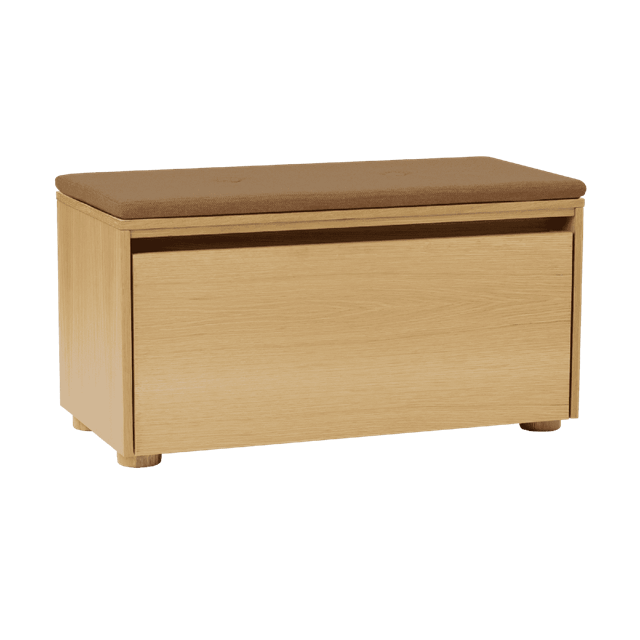 Umage Hideaway Veneered Kabinet Med Dør   Hylde Eg Sugar Brown