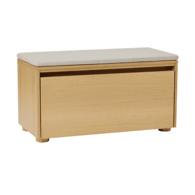 Umage Hideaway Veneered Kabinet Med Dør   Hylde Eg White Sand