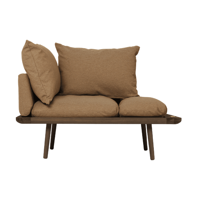 Umage Lounge Around   -seater Sofa Mørk Eg Sugar Brown