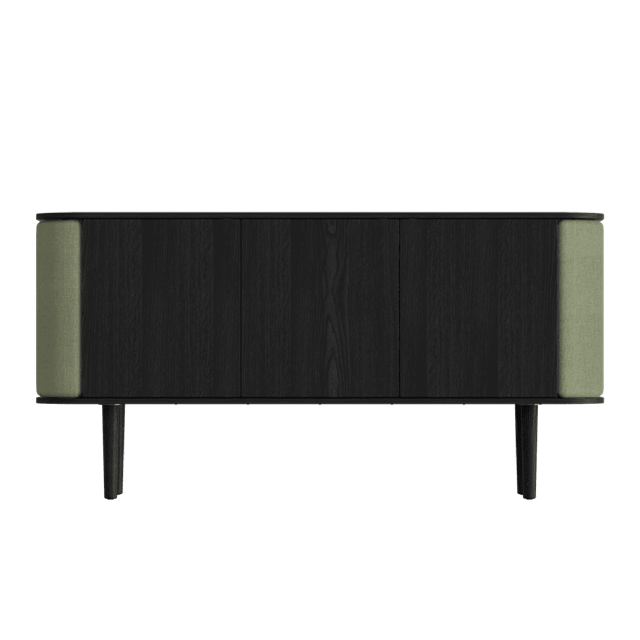 Umage Treasures Kabinet Med   Døre Sort Eg Morning Meadows