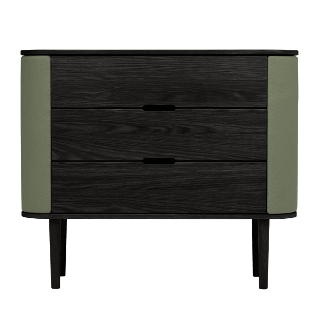 Umage Treasures Kabinet Med   Døre Sort Eg Morning Meadows