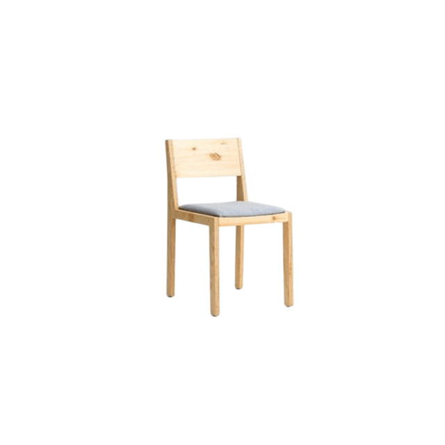 Vaarnii 016 Maasto Spisebordsstol Polstret Sæde Natural Kvadrat 0134