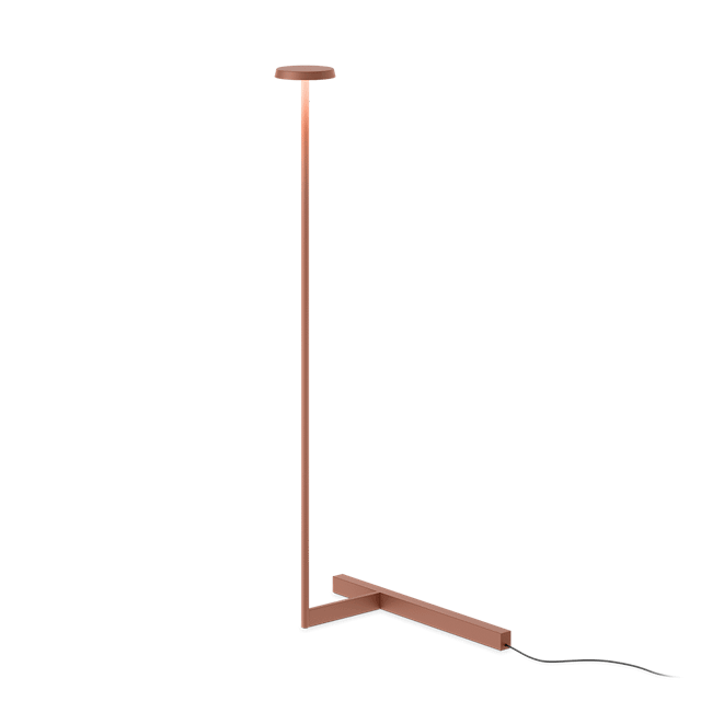 Vibia Flat Gulvlampe 5955 Push Terra Red