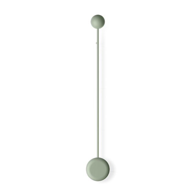 Vibia Pin Væglampe 1692 Of Off Sort Grøn