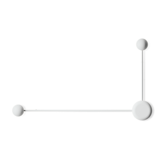 Vibia Pin Væglampe 1694 On Off Hvid