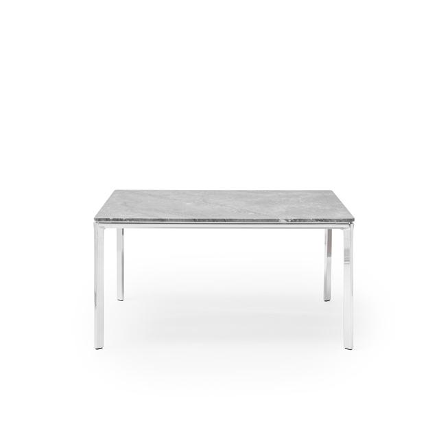 Vipp 427 Sofabord 80x80 Cm Grå Marmor