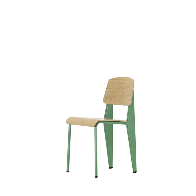 Vitra Standard Spisebordsstol Prouvé Blé Vert Egetræ