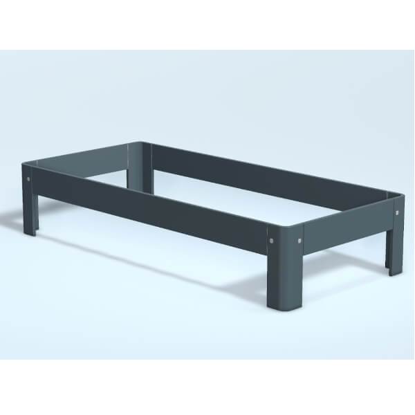 Auping Auronde Cool Grey Enkeltseng