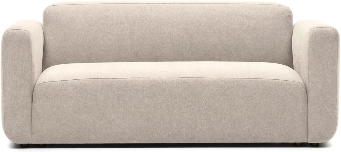 -personers Modulsofa Kave Home Neom   Beige Interlock Vævet Stof  Modulært System  Nordisk Design