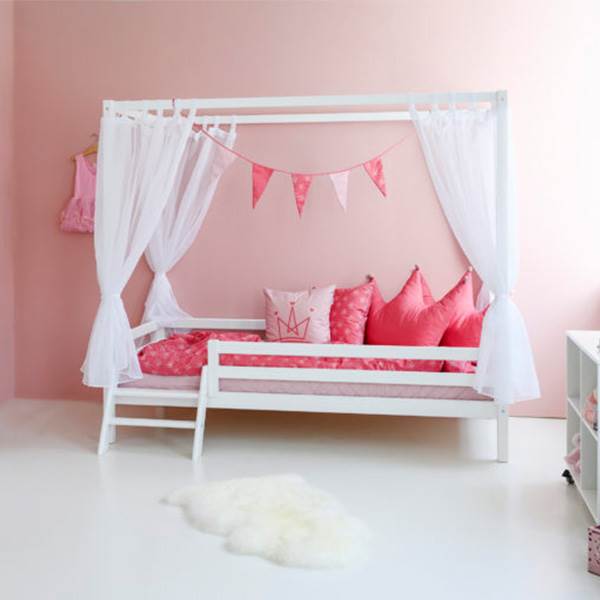 Hoppekids Eco Dream Himmelseng Med Trappe 90x200 Cm