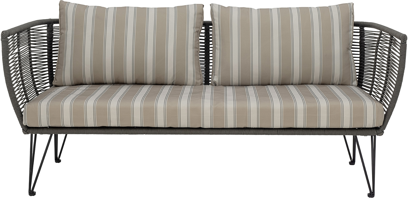 Udendørs Sofa Lounge Bloomingville Mundo Grøn Metal L175 B74 H72 Cm