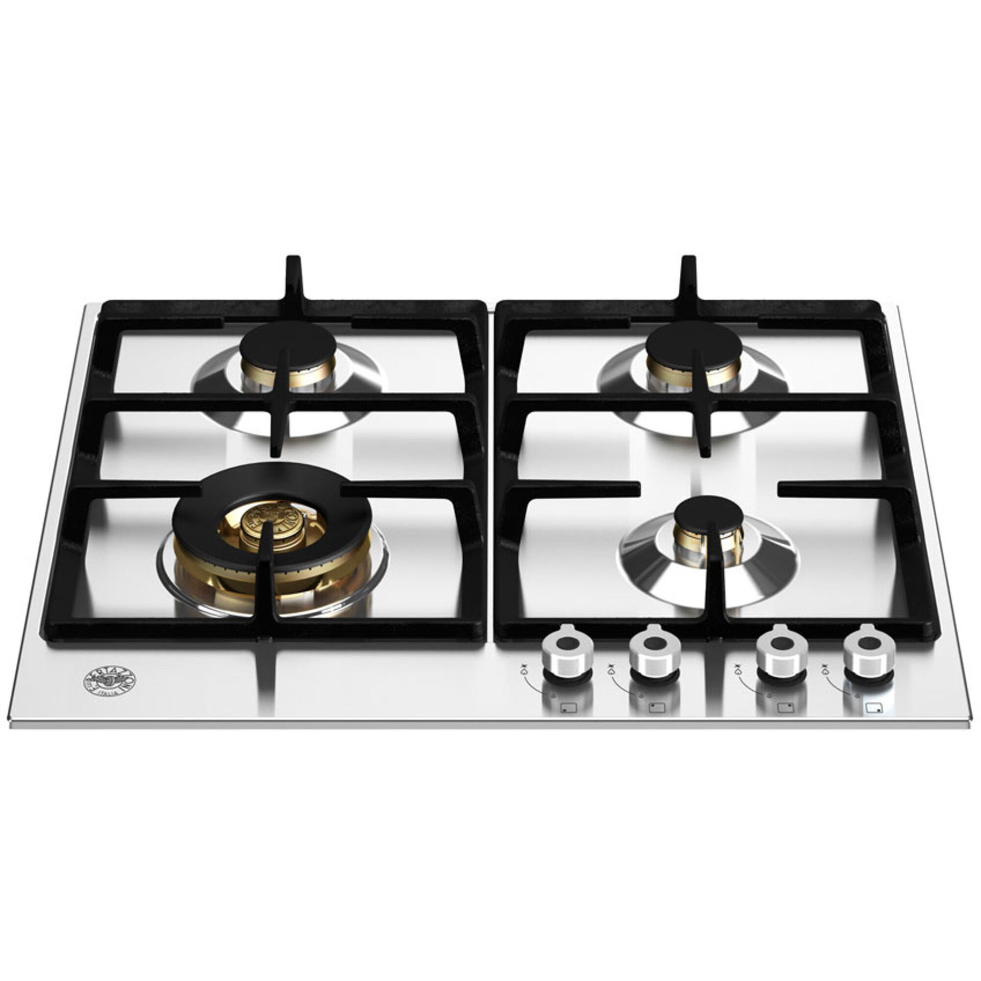 Professional P604lprox Gaskogeplade   Brændere  Rustfrit Stål 60 Cm