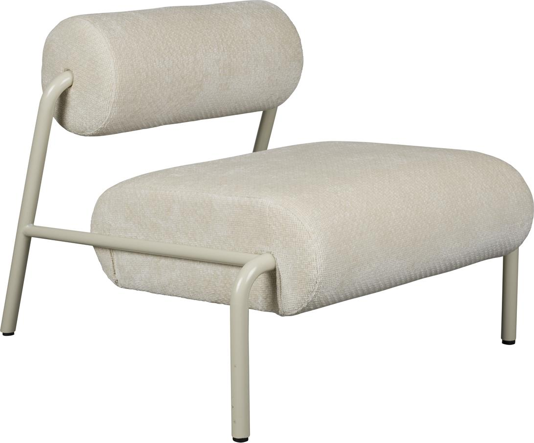 Loungestol Lænestol Zuiver Lekima Lysgrå Stof H70xb87xl93 Cm