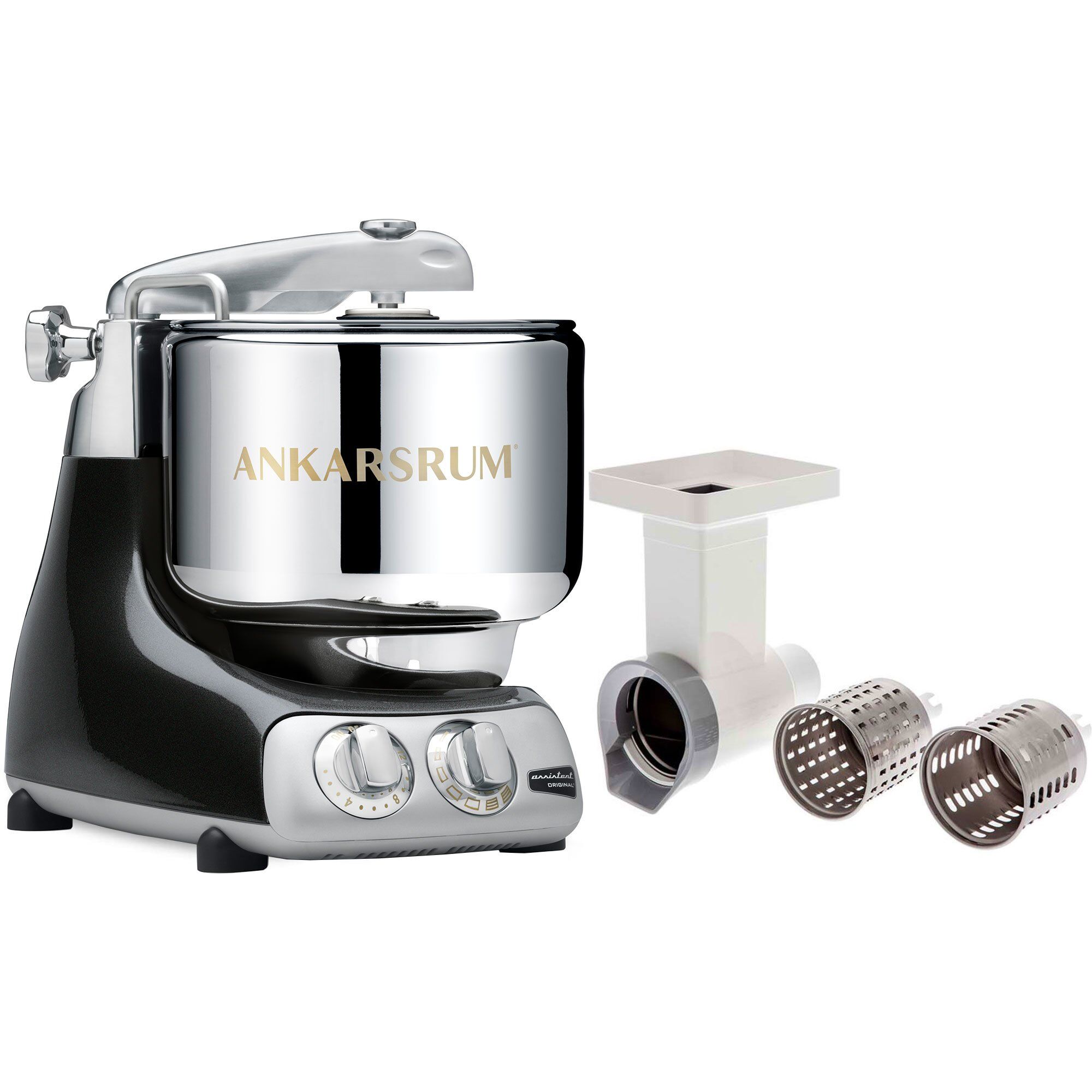 Assistent Akm 6230 Røremaskine   Grøntsagssnitter  Black Diamond